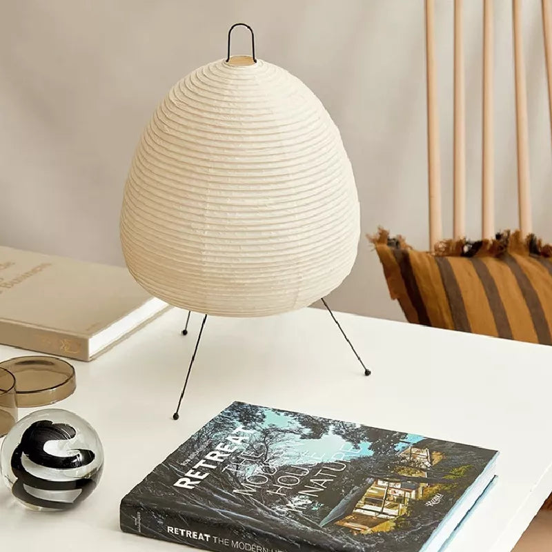 Rice Paper Lantern Table Lamp