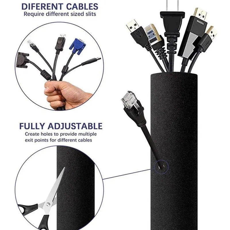 Zipper Cable Sleeve