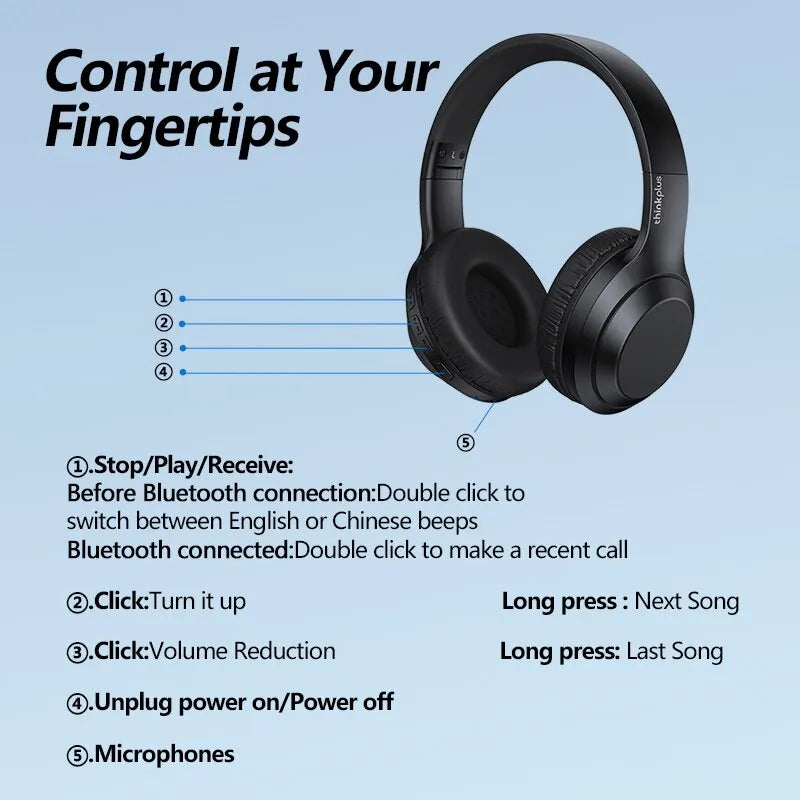 Thinkplus Bluetooth Headphones